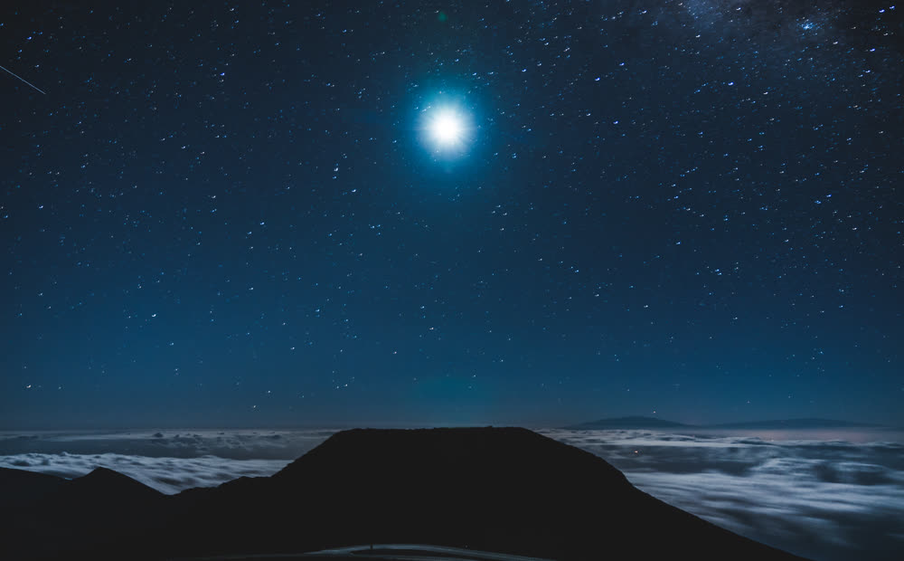 Stargazing at Haleakalā